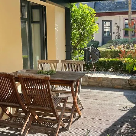 Ferienwohnung im Stadionischem Hof Walluf Exterior foto